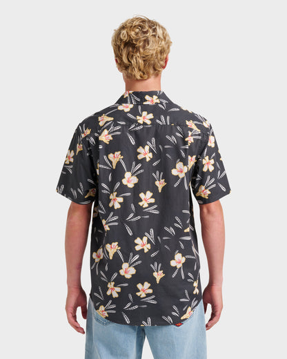 Kaneohe Classic Short Sleeve Shirt - Phantom - Quick Silver