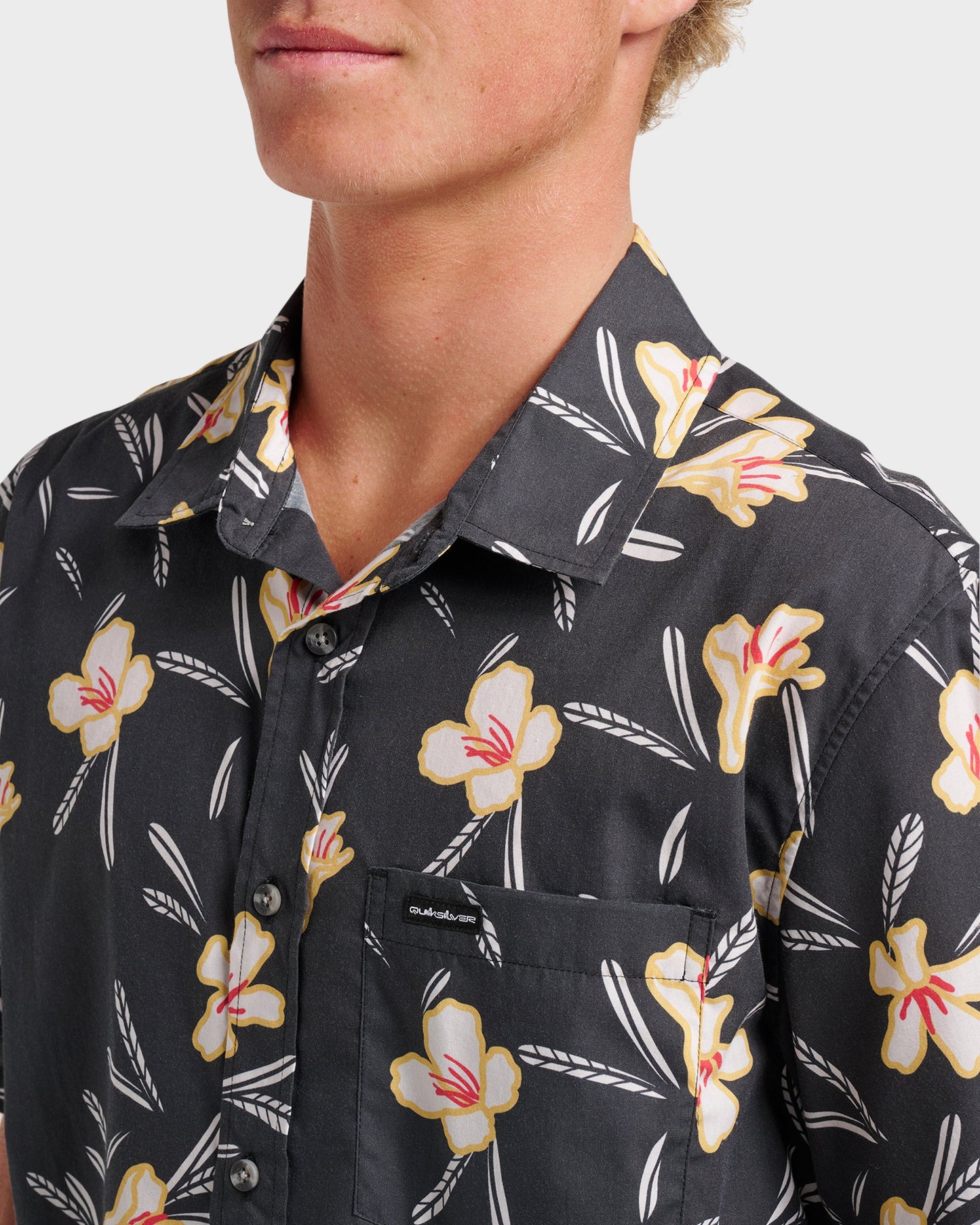 Kaneohe Classic Short Sleeve Shirt - Phantom - Quick Silver