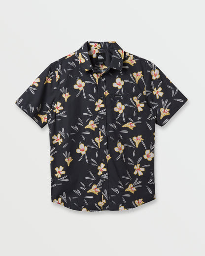 Kaneohe Classic Short Sleeve Shirt - Phantom - Quick Silver