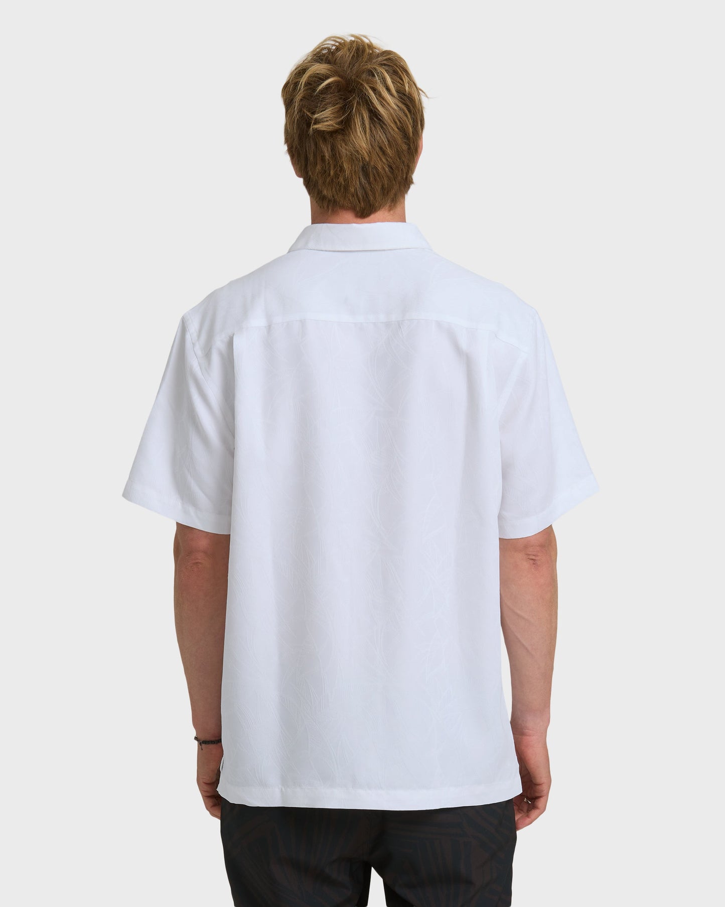 Waterman Island Jungle Shirt - White - Quick Silver