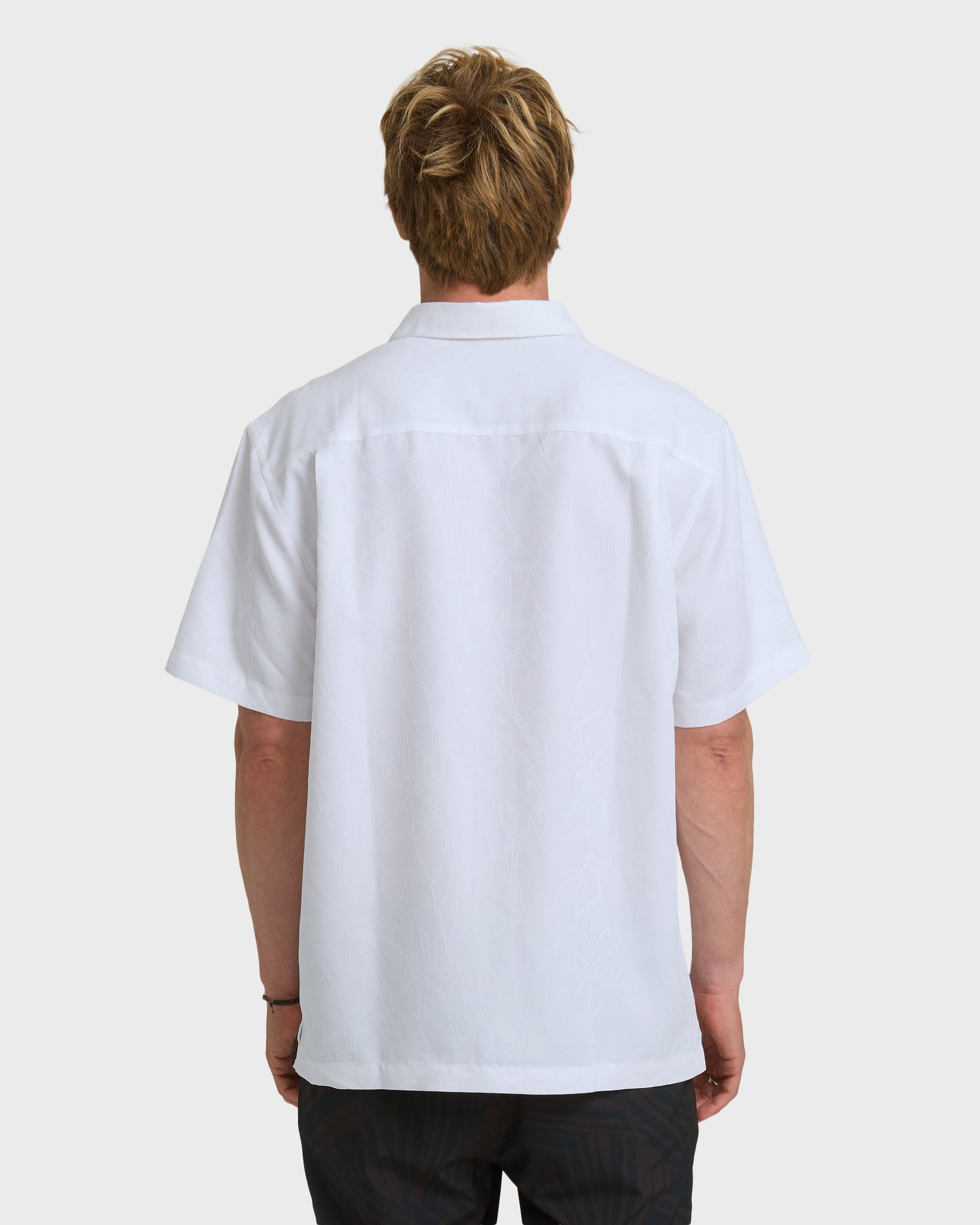 Waterman Island Jungle Shirt - White - Quick Silver