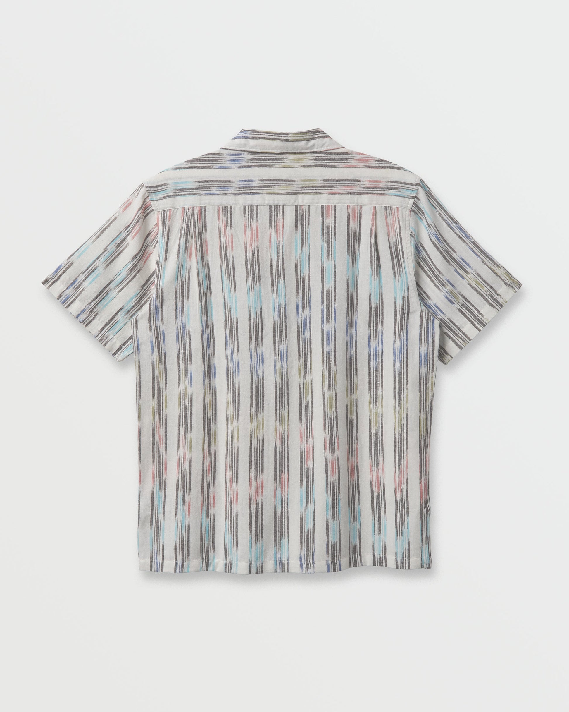 Space Dye Casual Short Sleeve Shirt - Off White - Quick Silver