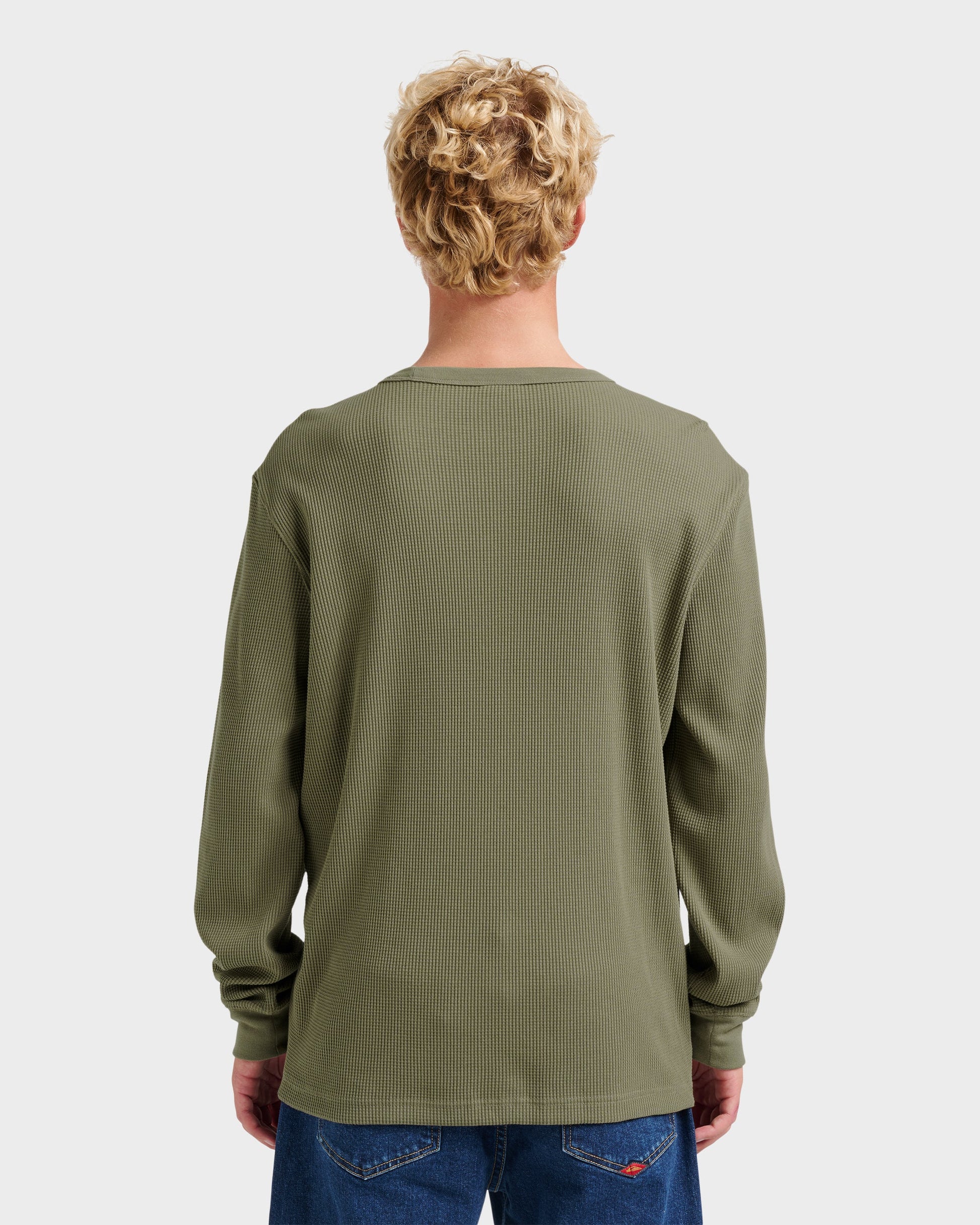 Nelson Long Sleeve Thermal Top - Fallen Rock - Quick Silver