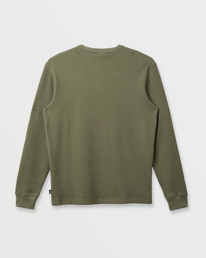 Nelson Long Sleeve Thermal Top - Fallen Rock - Quick Silver