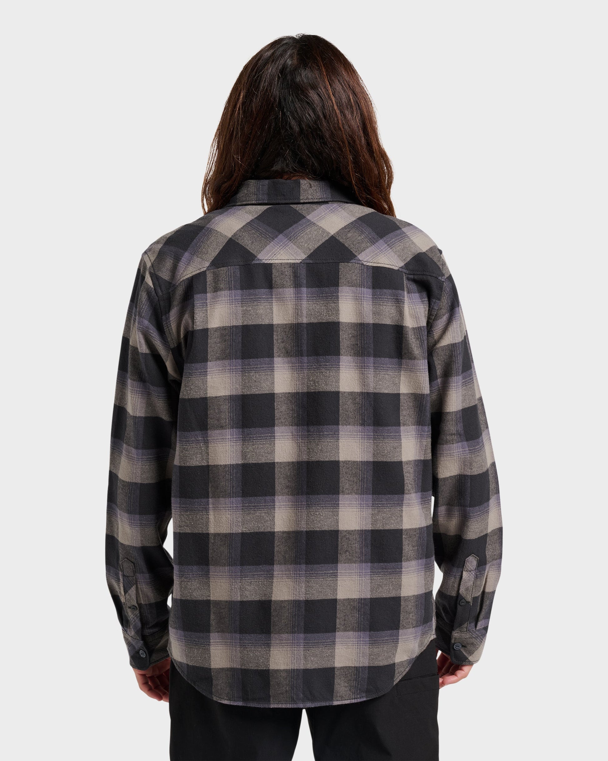 Penmar Check Flannel Shirt - Phantom - Quick Silver