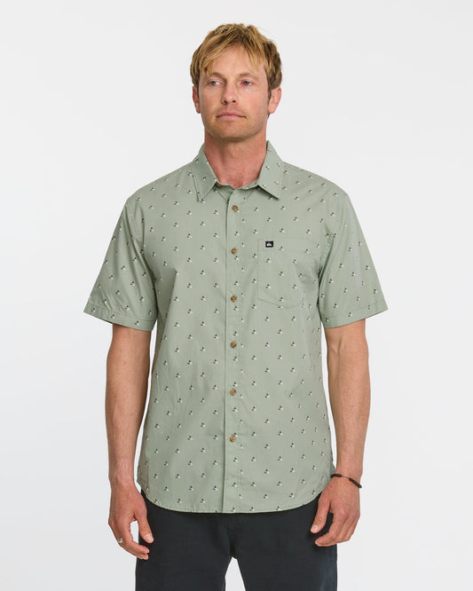 Kapu Mini Classics Short Sleeve Shirt - Herb - Quick Silver