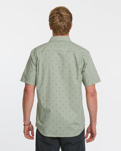 Kapu Mini Classics Short Sleeve Shirt - Herb - Quick Silver