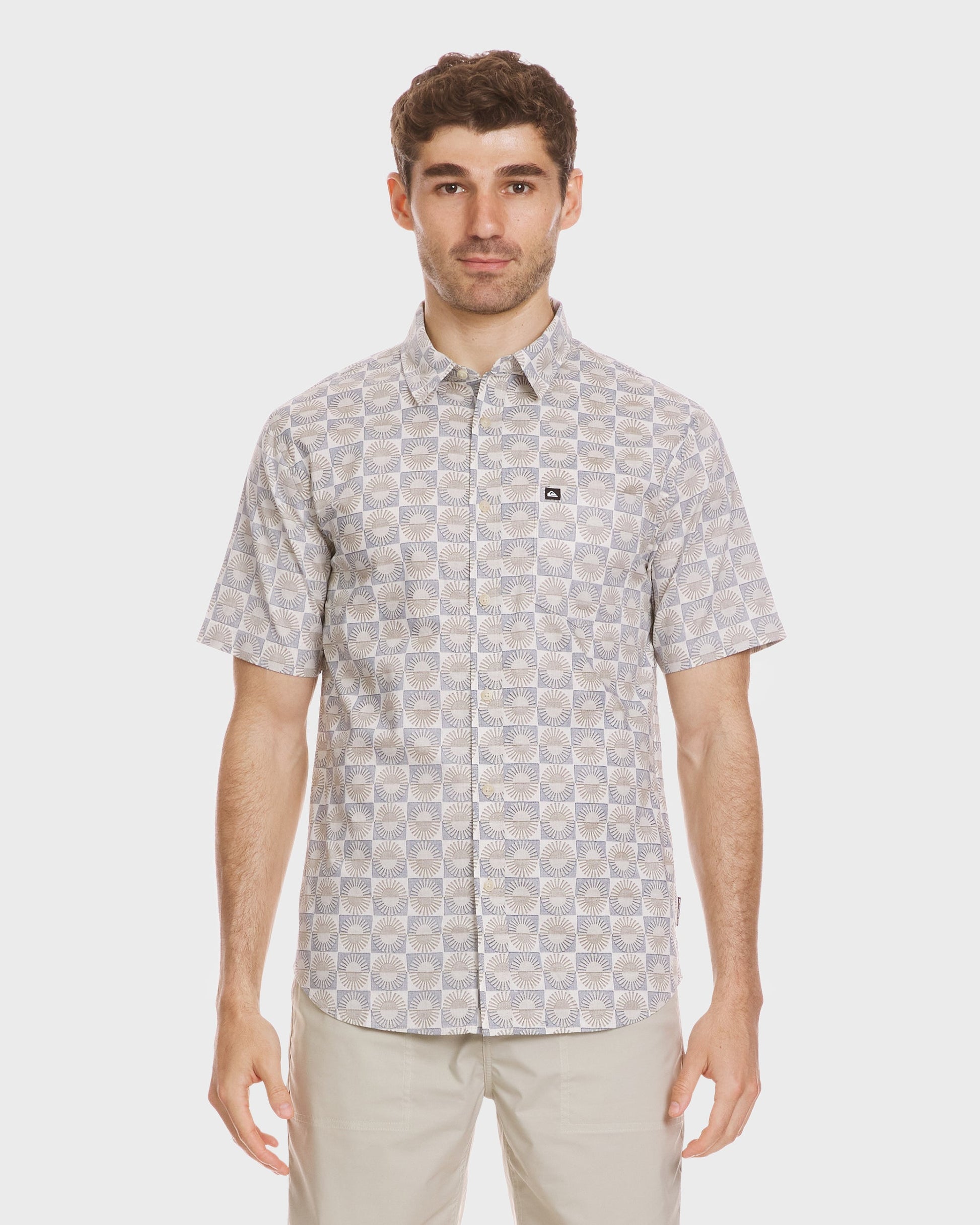 Florever Classic Short Sleeve Shirt - Silver Birch - Quick Silver