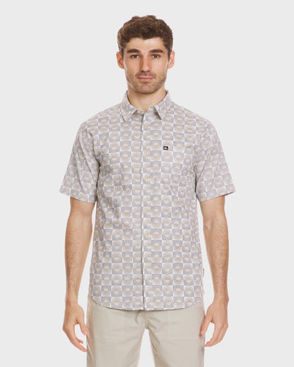 Florever Classic Short Sleeve Shirt - Silver Birch - Quick Silver