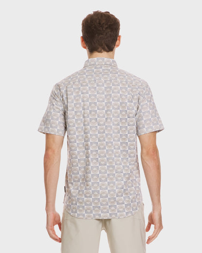 Florever Classic Short Sleeve Shirt - Silver Birch - Quick Silver