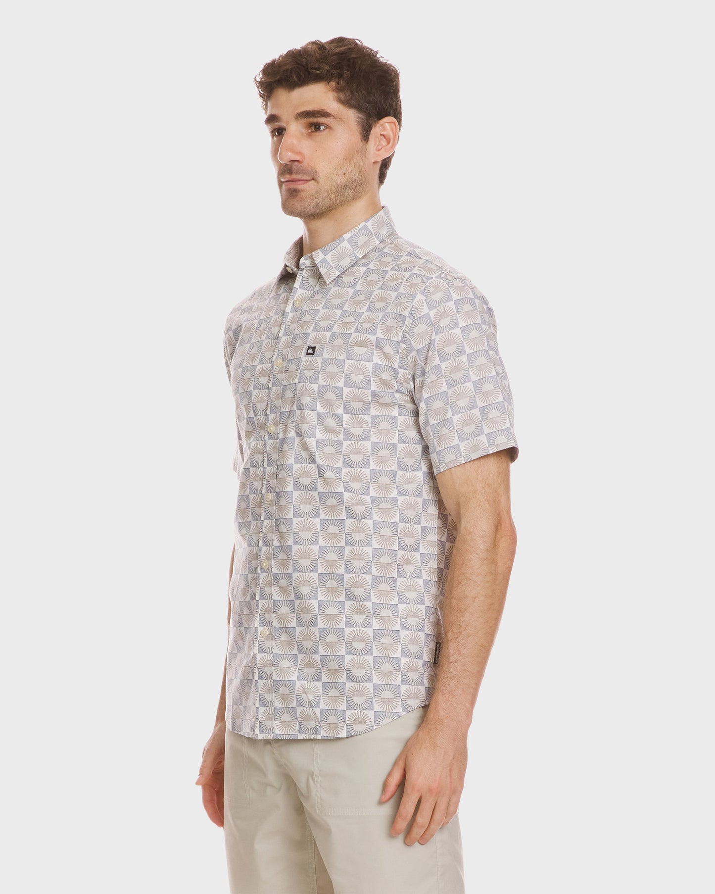 Florever Classic Short Sleeve Shirt - Silver Birch - Quick Silver