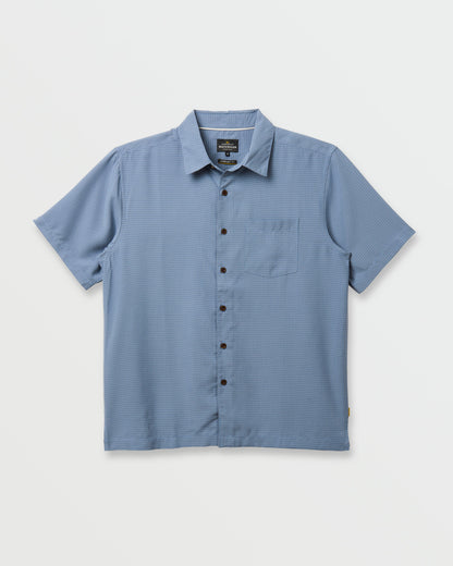 Waterman Check Out Shirt - Flint Stone - Quick Silver