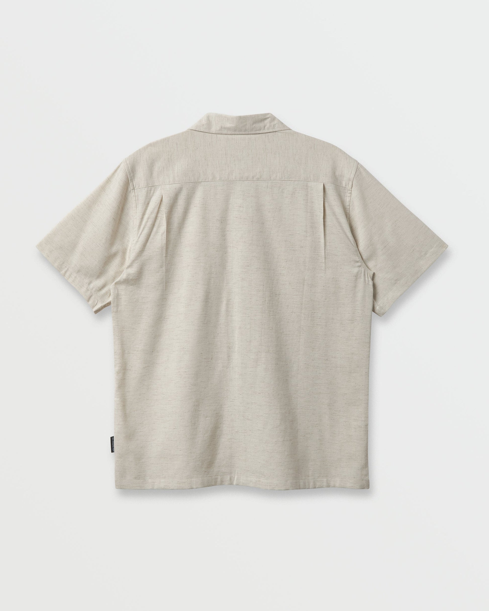 Flecky Island Short Sleeve Shirt - Silver Birch - Quick Silver