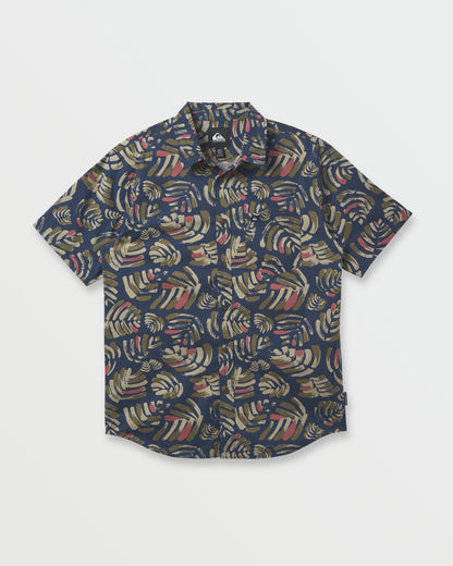 Shades Classic Stretch Short Sleeve Shirt - Eclipse - Quick Silver