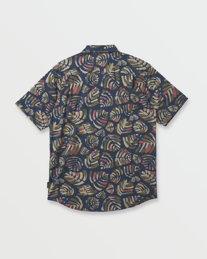 Shades Classic Stretch Short Sleeve Shirt - Eclipse - Quick Silver