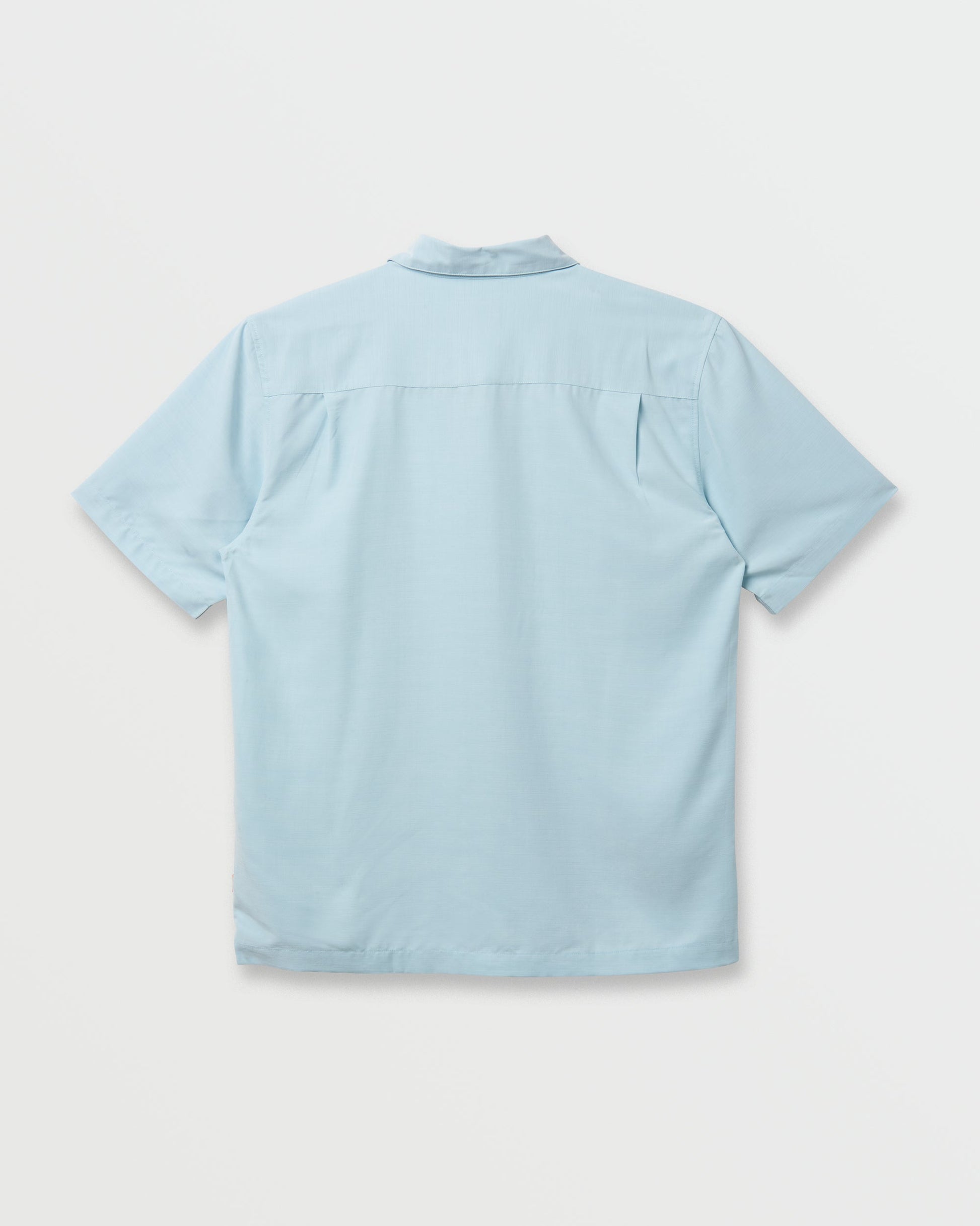 Waterman Tahiti Palms Premium Anti-Wrinkle Shirt - Sterling Blue - Quick Silver