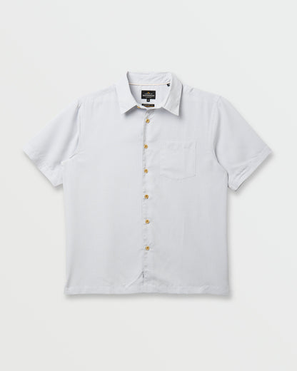 Waterman Check Out Shirt - White - Quick Silver