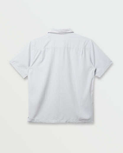 Waterman Check Out Shirt - White - Quick Silver
