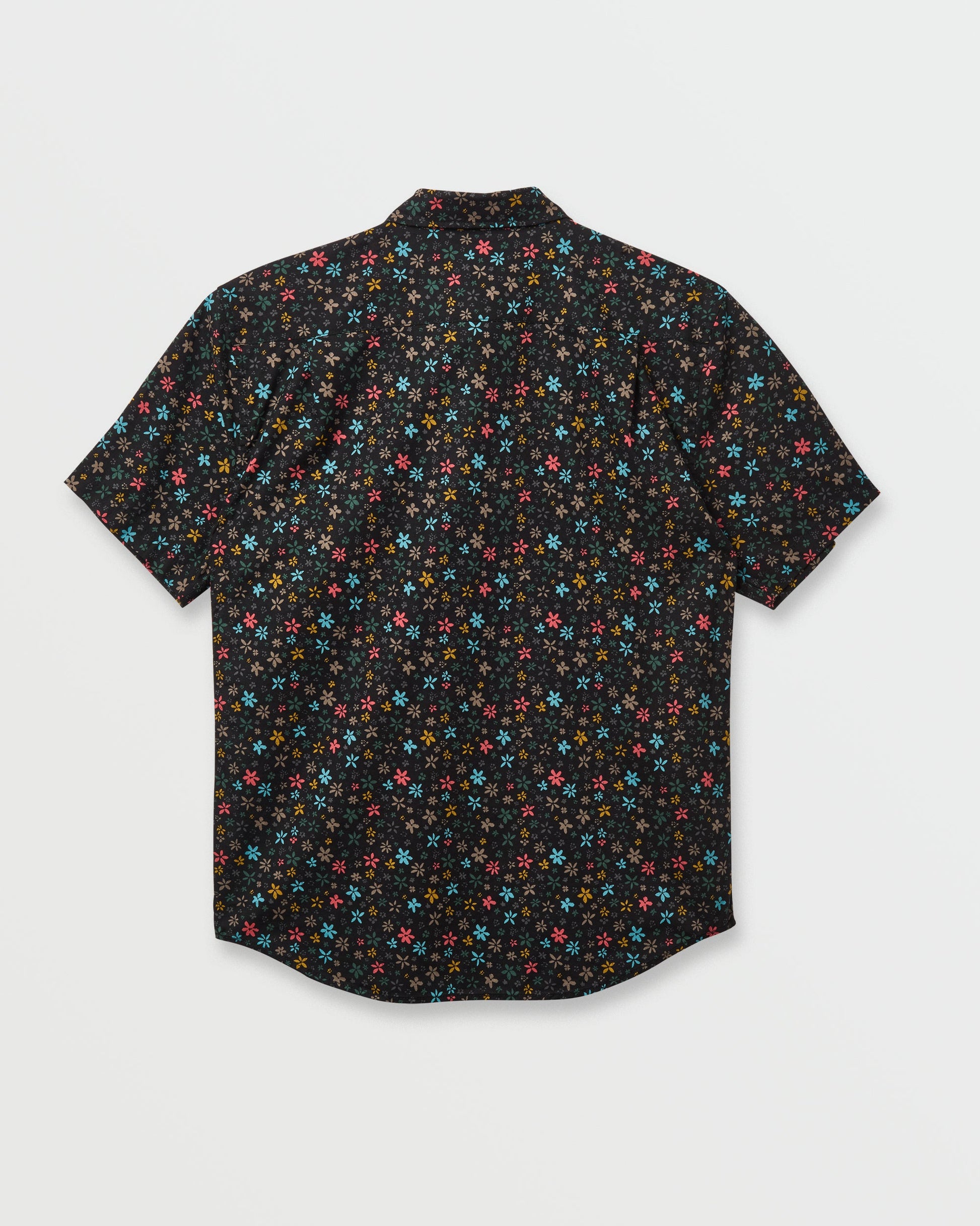 Ditsy Mini Classic Short Sleeve Shirt - Eclipse - Quick Silver