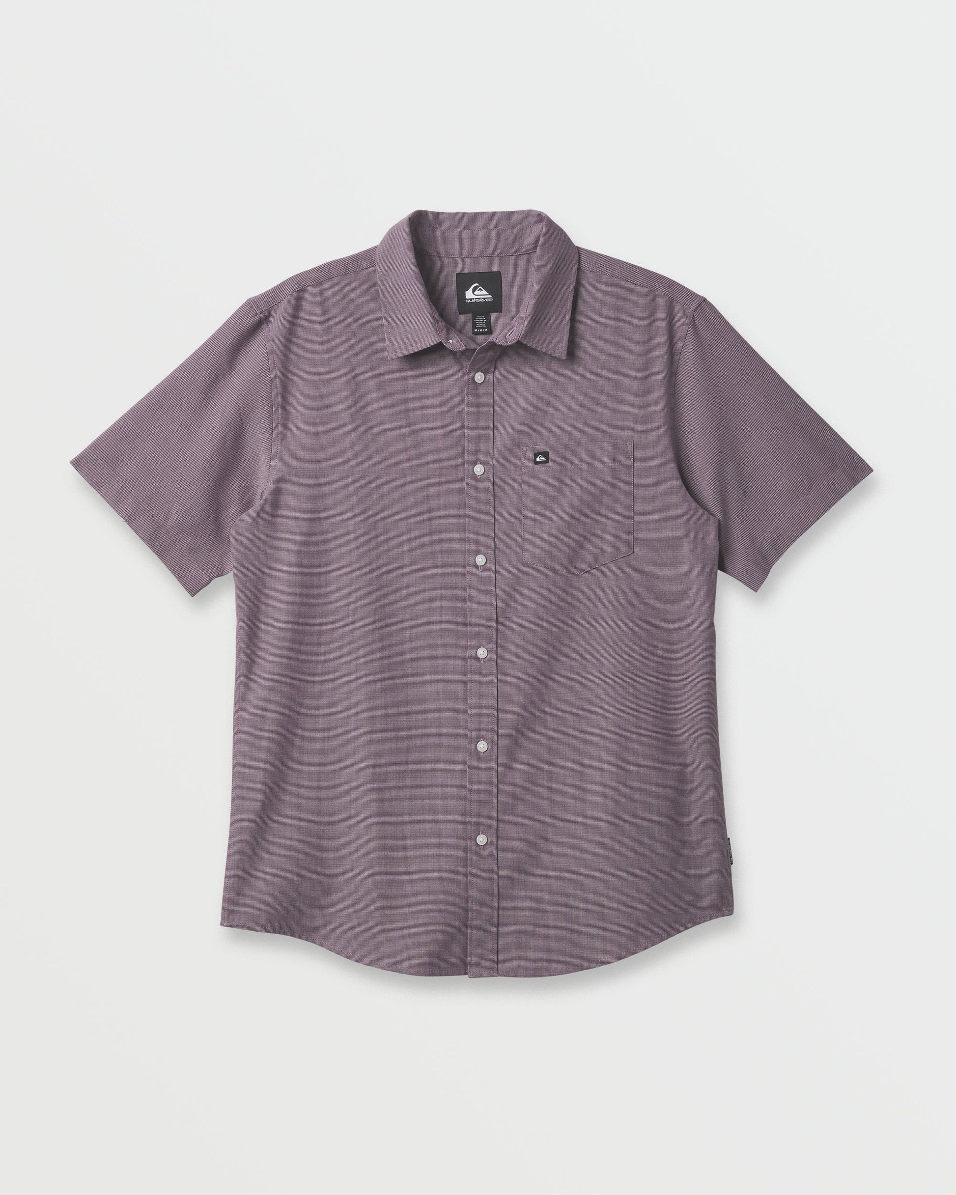 Shoreline Classic Short Sleeve Shirt - Sunset Purple - Quick Silver