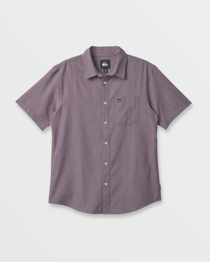 Shoreline Classic Short Sleeve Shirt - Sunset Purple - Quick Silver