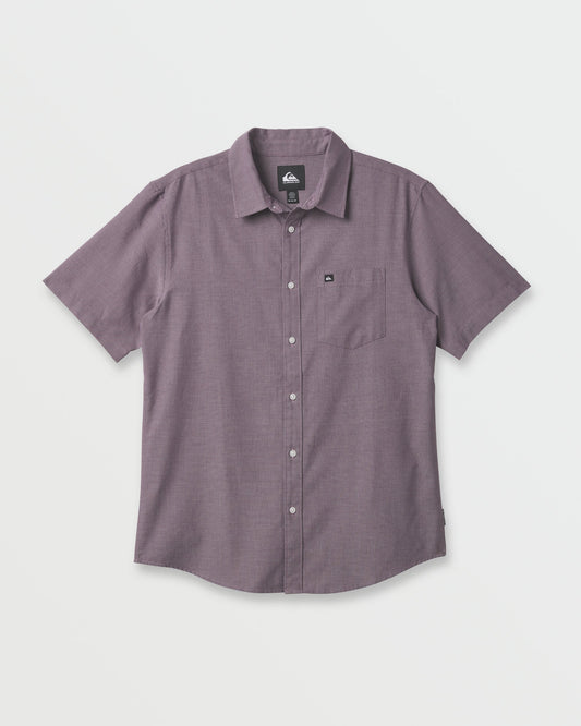Shoreline Classic Short Sleeve Shirt - Sunset Purple - Quick Silver