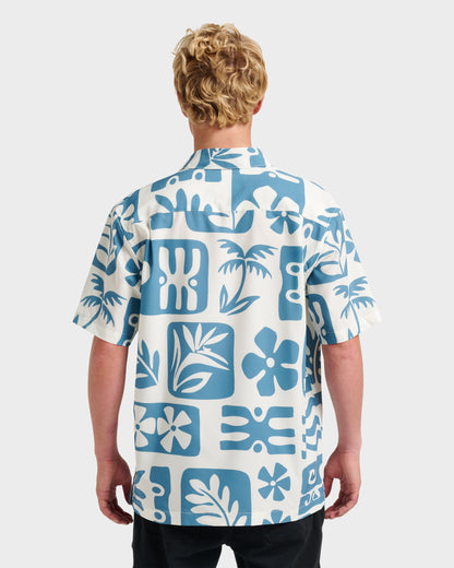 Waterman Dunes Shirt - White - Quick Silver