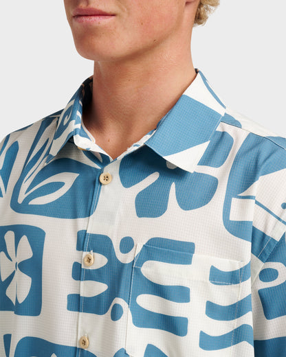 Waterman Dunes Shirt - White - Quick Silver