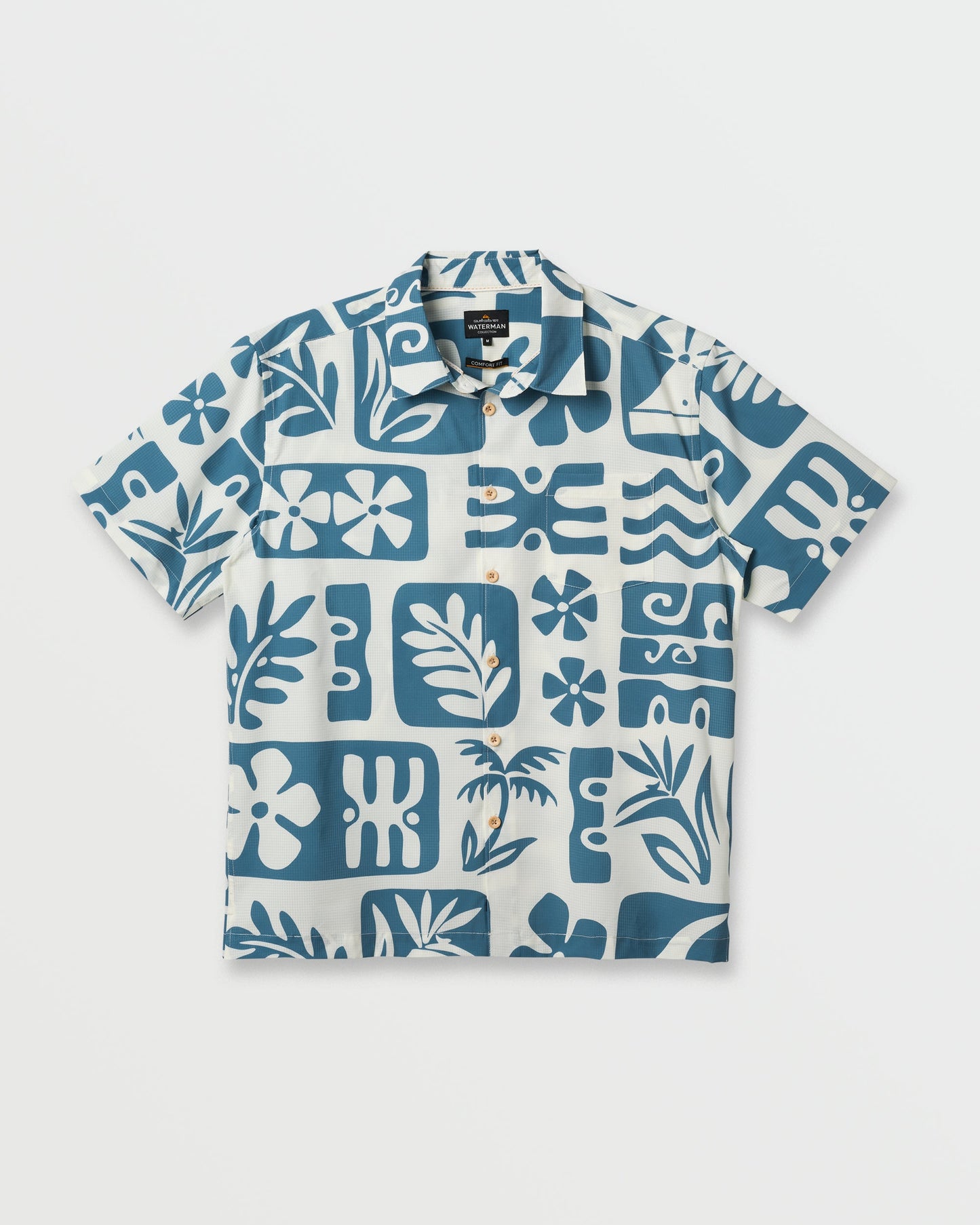 Waterman Dunes Shirt - White - Quick Silver