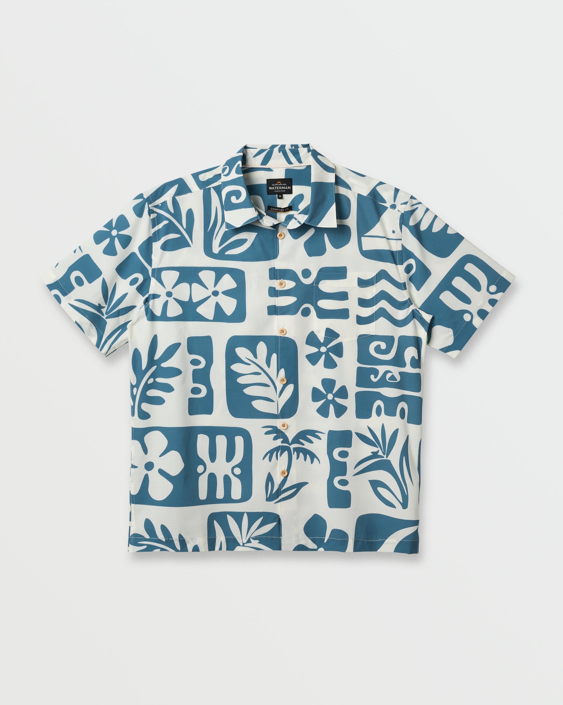 Waterman Dunes Shirt - White - Quick Silver