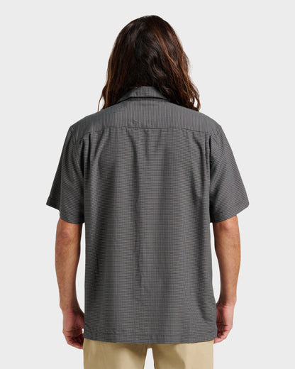 Waterman Check Out Shirt - Phantom - Quick Silver