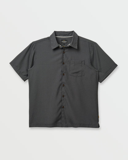Waterman Check Out Shirt - Phantom - Quick Silver