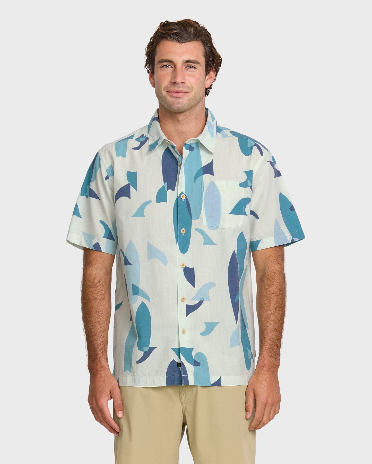 Waterman Boardo Shirt - Sea Blue - Quick Silver
