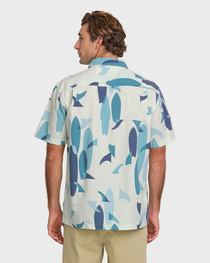 Waterman Boardo Shirt - Sea Blue - Quick Silver