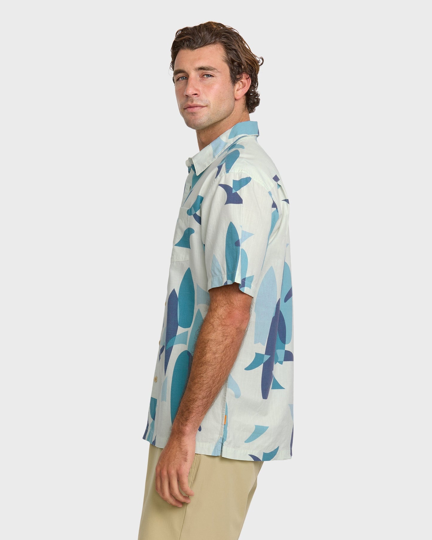 Waterman Boardo Shirt - Sea Blue - Quick Silver
