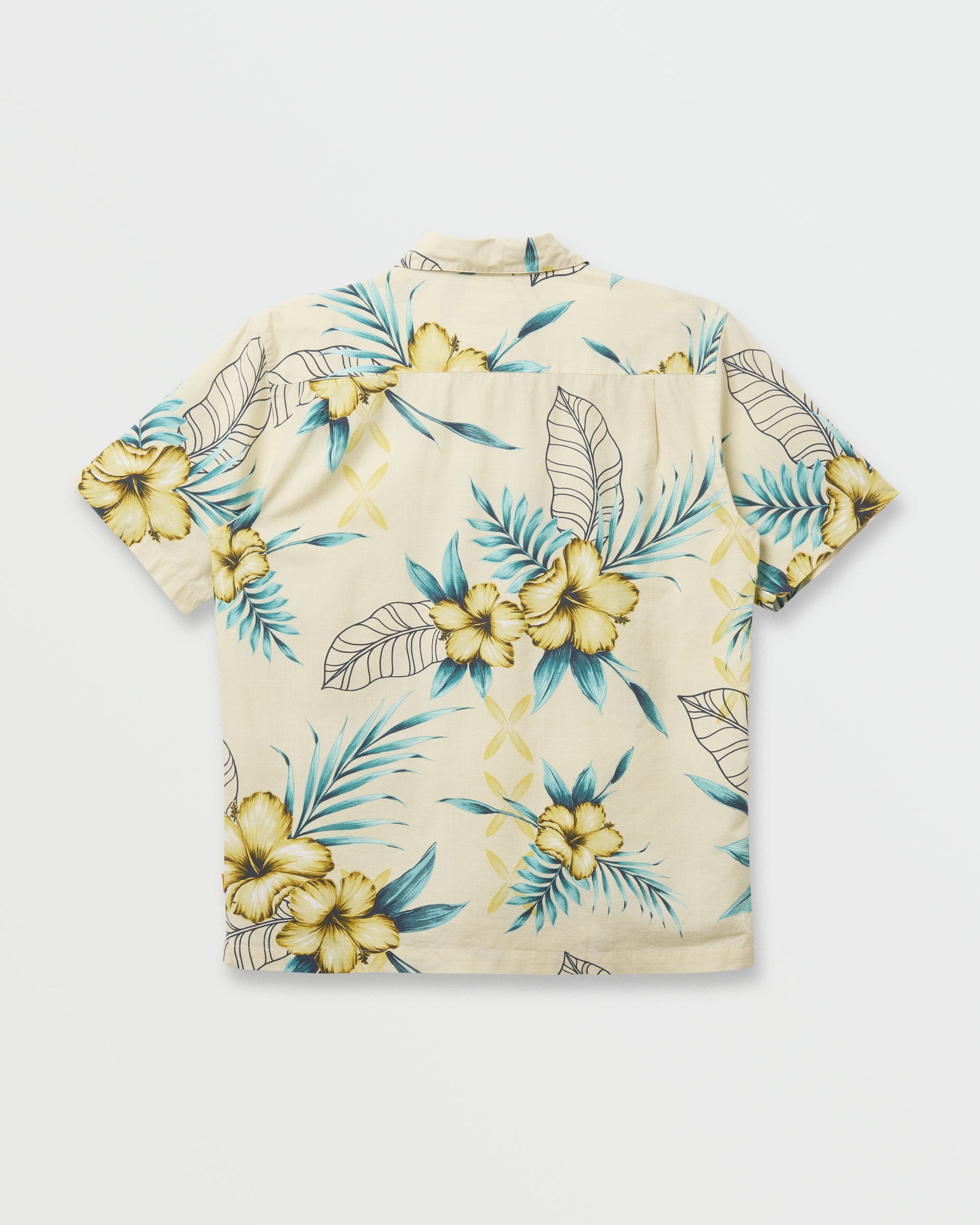 Waterman Playita Floral Shirt - Hay - Quick Silver