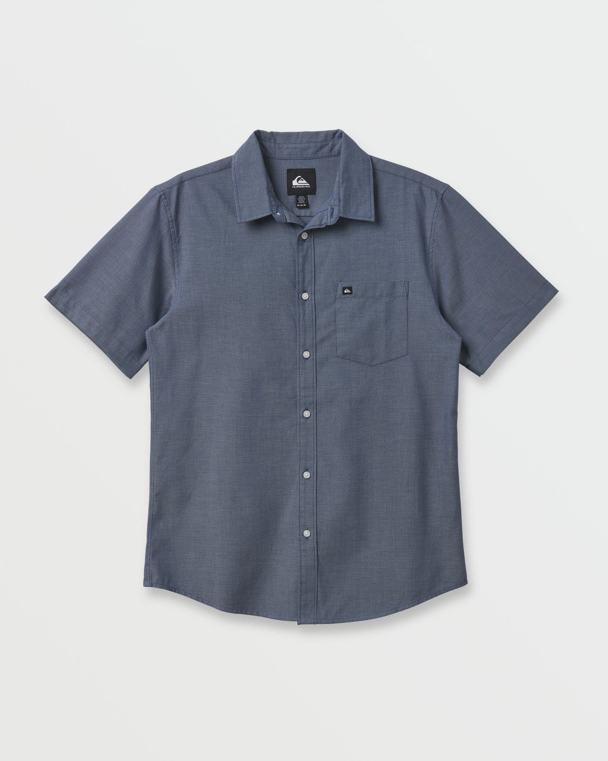 Shoreline Classic Short Sleeve Shirt - Navy - Quick Silver