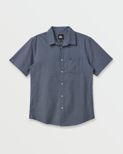 Shoreline Classic Short Sleeve Shirt - Navy - Quick Silver