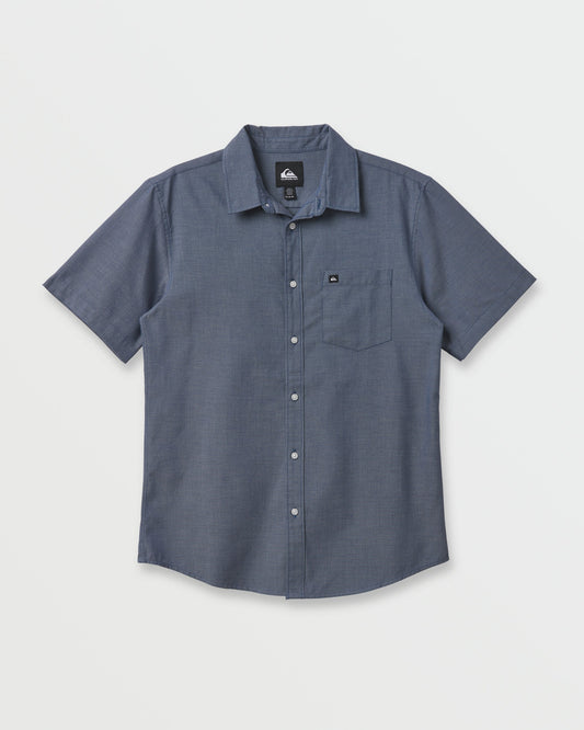 Shoreline Classic Short Sleeve Shirt - Navy - Quick Silver