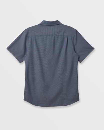 Shoreline Classic Short Sleeve Shirt - Navy - Quick Silver