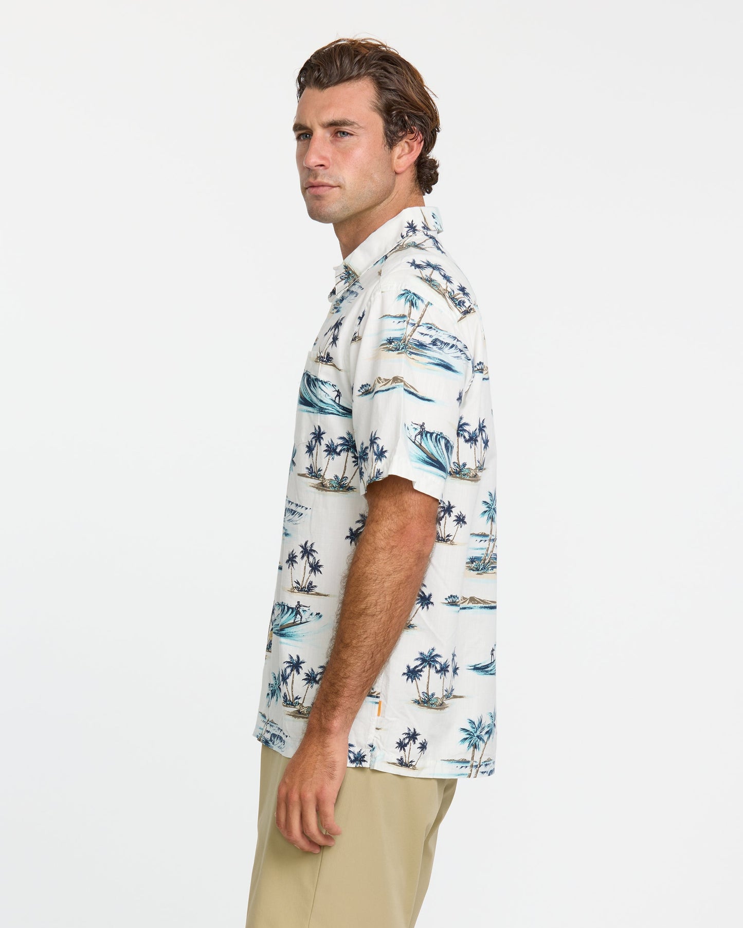 Waterman Day Dreamin' Shirt - White - Quick Silver