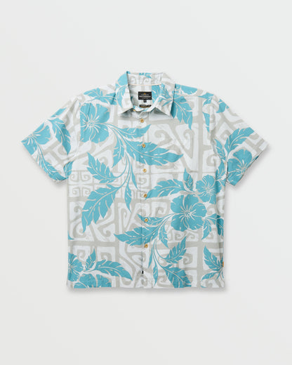 Waterman Beach Shack Shirt - White - Quick Silver