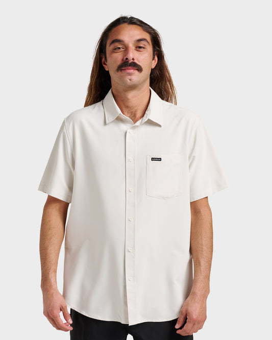 Allport Classic Short Sleeve Shirt - Silver Birch - Quick Silver
