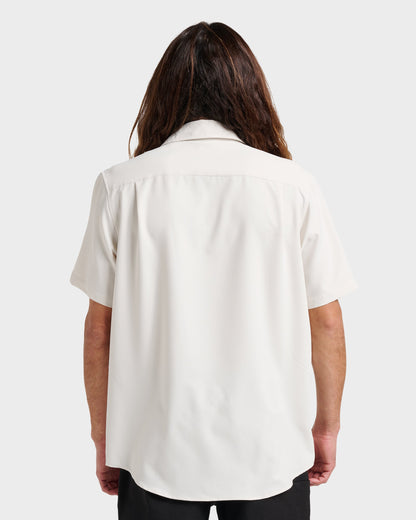 Allport Classic Short Sleeve Shirt - Silver Birch - Quick Silver