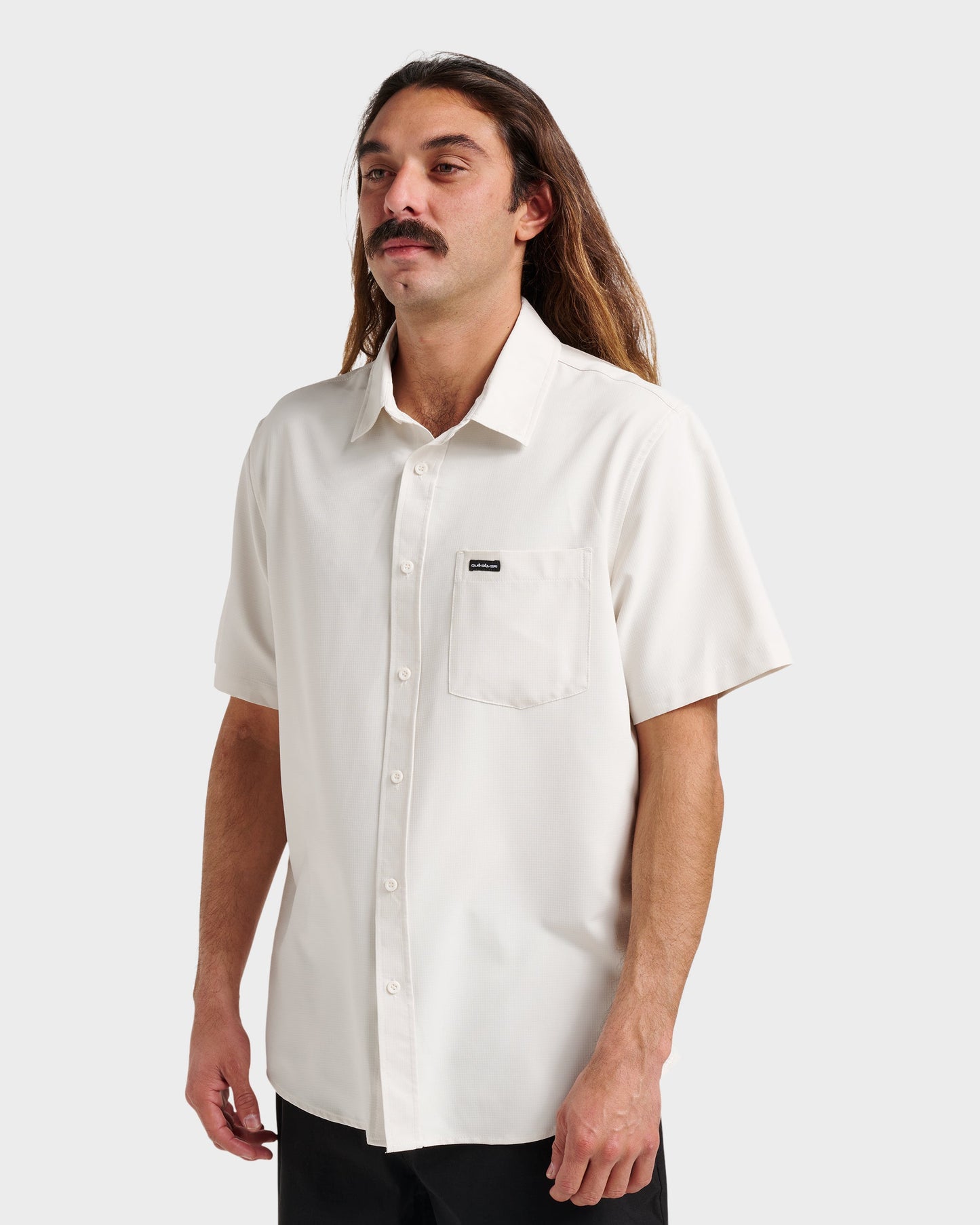 Allport Classic Short Sleeve Shirt - Silver Birch - Quick Silver