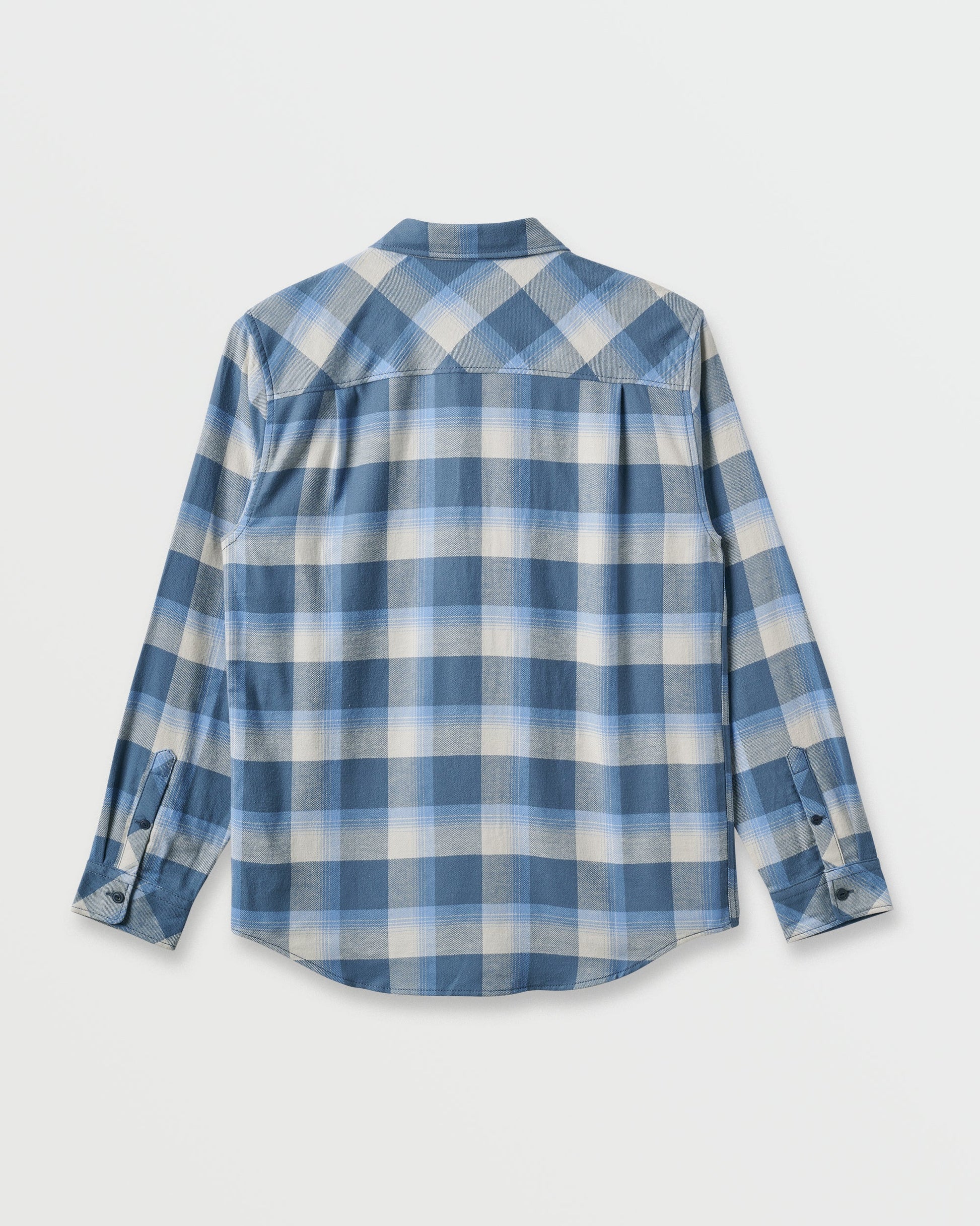 Penmar Check Flannel Shirt - China Blue - Quick Silver