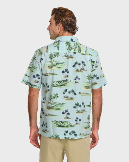 Waterman Day Dreamin' Shirt - Cool Blue - Quick Silver