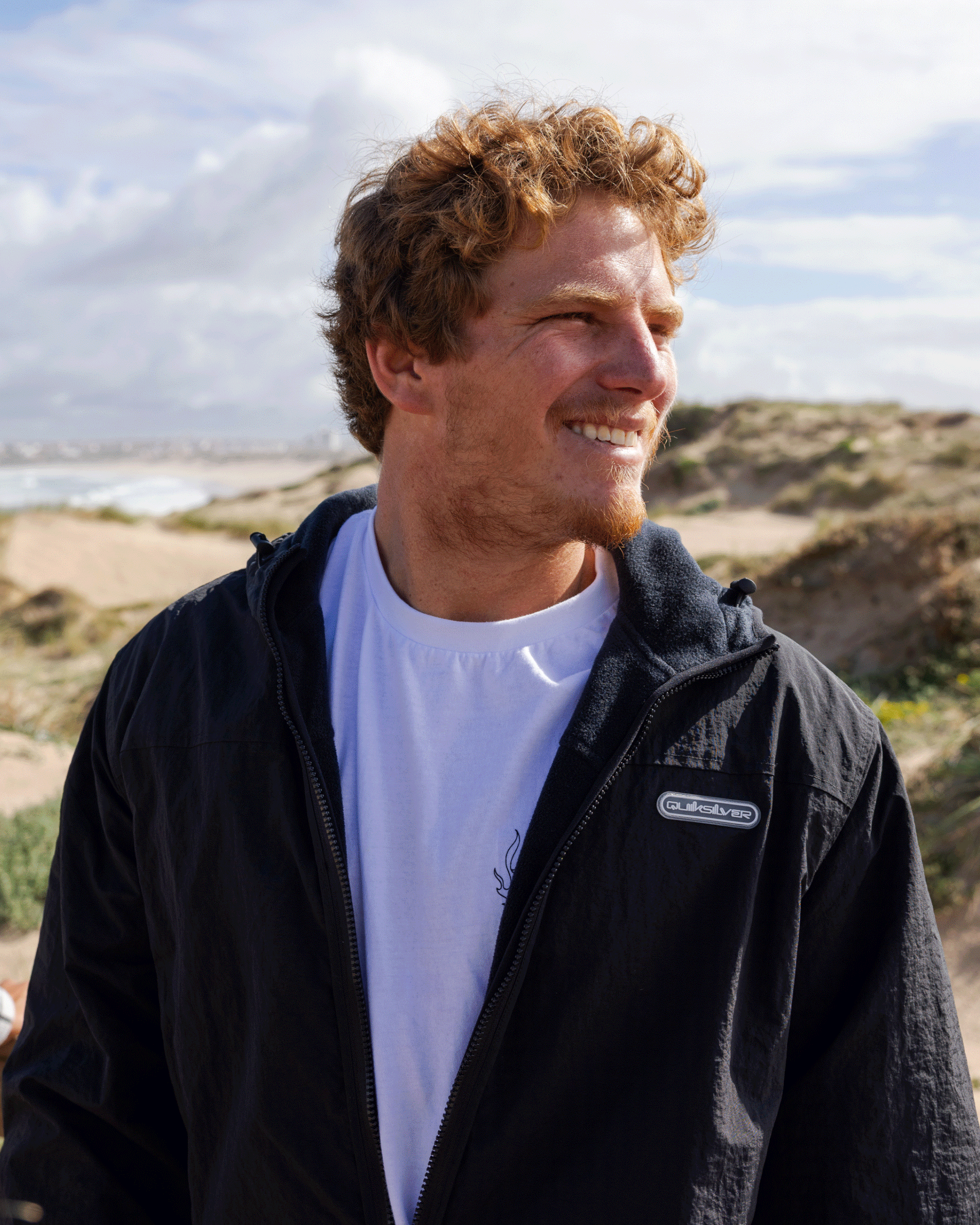 Reversible Zip Hoodie - Black - Quick Silver
