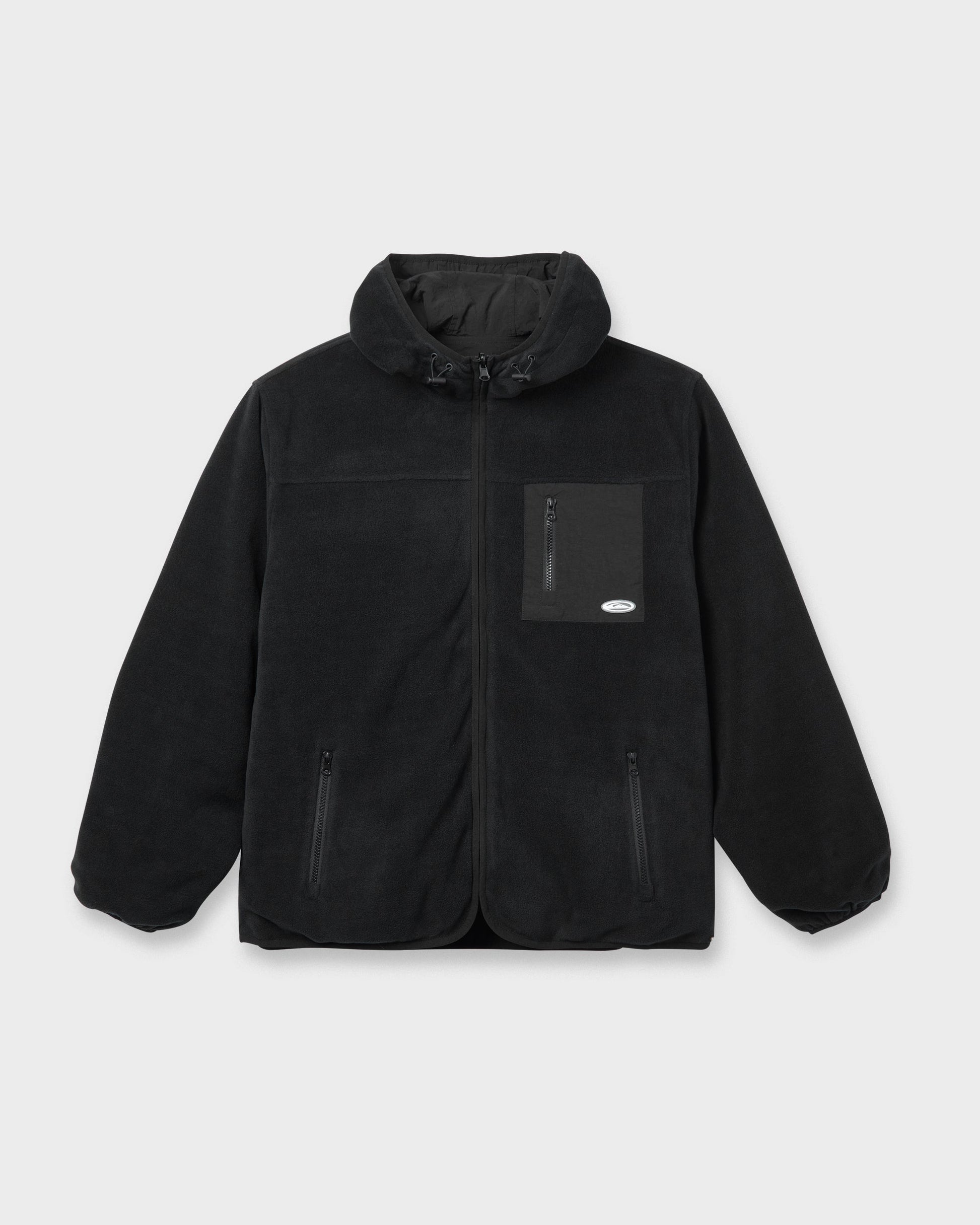 Reversible Zip Hoodie - Black - Quick Silver