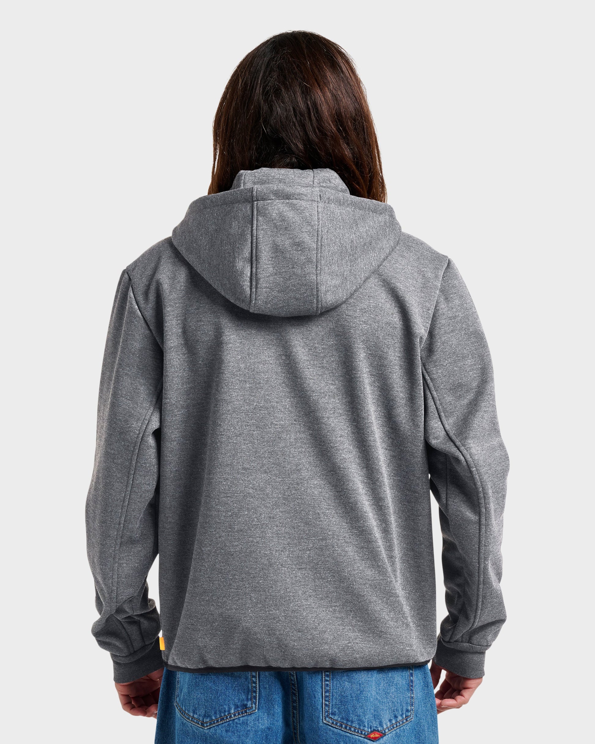 Waterman Departure Zip Sweatshirt - Phantom Heather - Quick Silver